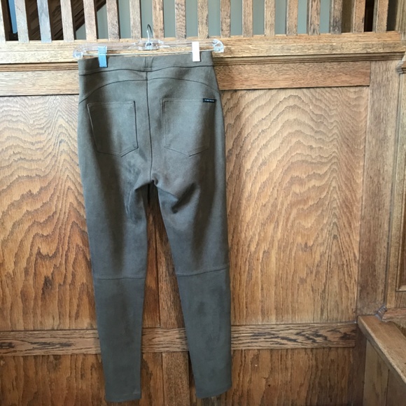 Sanctuary x Anthropologie Sueded Brown Leggings size XS - Picture 5 of 5